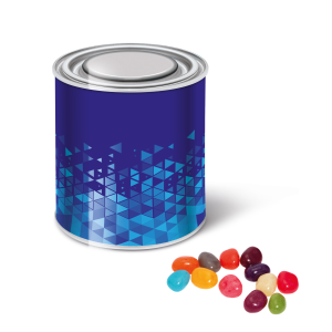 Large Paint Tin - Jelly Bean Factory®, a branded confectionery printed with your logo (view 3)