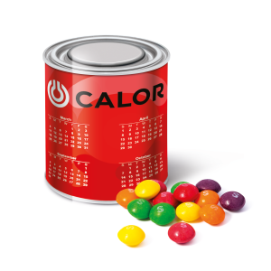 Large Paint Tin - Skittles®, a branded confectionery printed with your logo (view 3)