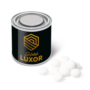 Small Paint Tin - Mint Imperials, a branded confectionery printed with your logo (view 3)