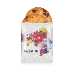Flow Wrap - Maryland Cookies - x2, a branded snacks printed with your logo (view 3)