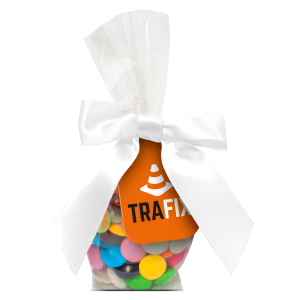 Swing Tag Bag - Beanies, a branded confectionery printed with your logo (view 3)