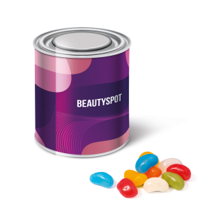 Large Paint Tin - Jolly Beans, a branded confectionery printed with your logo (view 3)