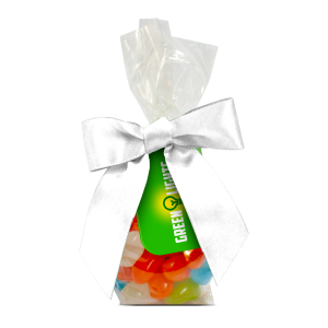 Swing Tag Bag - Jolly Beans, a branded confectionery printed with your logo (view 3)