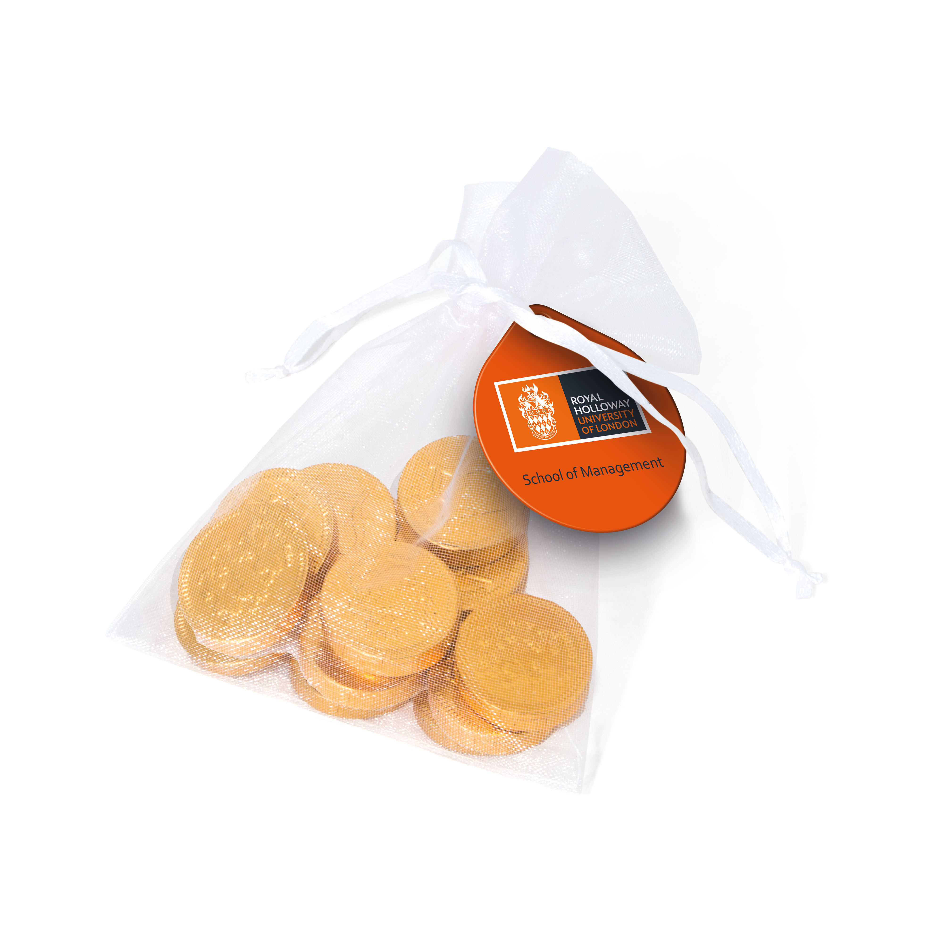 Organza Bag - Chocolate Coins