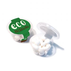 Eco Range - Eco Maxi Pot - Mint Imperials, a branded confectionery printed with your logo (view 3)