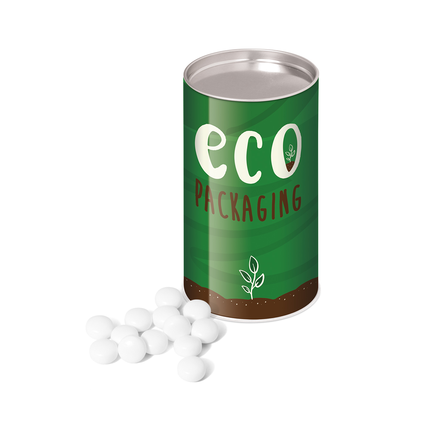 Eco Range – Small snack tube - Rainbow Mints