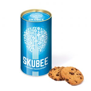 Large Snack Tube - Maryland Cookies, a branded snacks printed with your logo (view 3)
