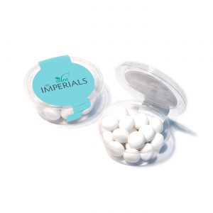 Eco Range - Eco Midi Pot - Mint Imperials, a branded confectionery printed with your logo (view 3)