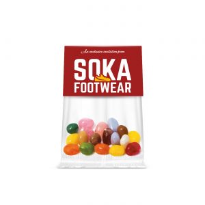 Eco Range - Eco Info Card - Jelly Bean Factory® - 20g, a branded confectionery printed with your logo (view 3)