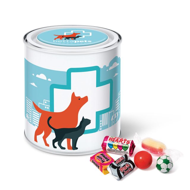 Large Paint Tin – Retro Sweets