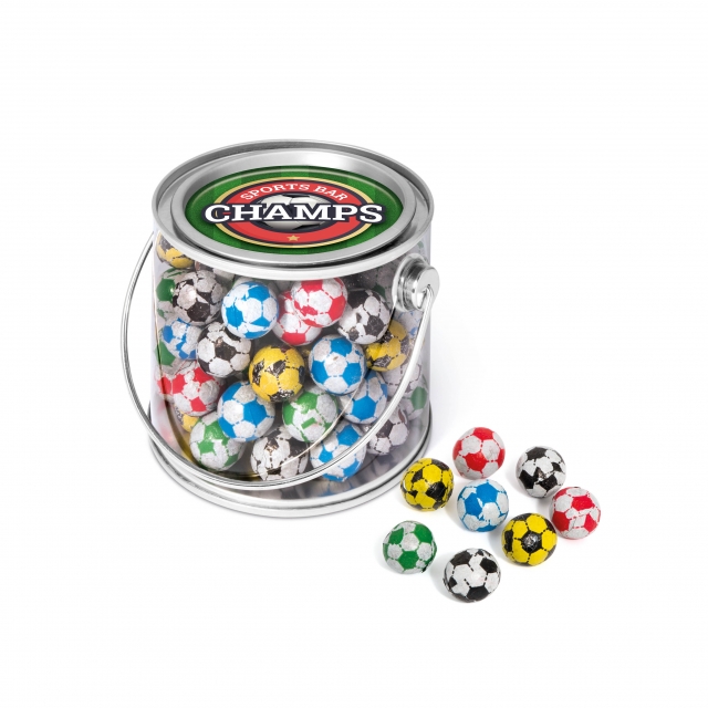 Bucket Midi – Chocolate Footballs