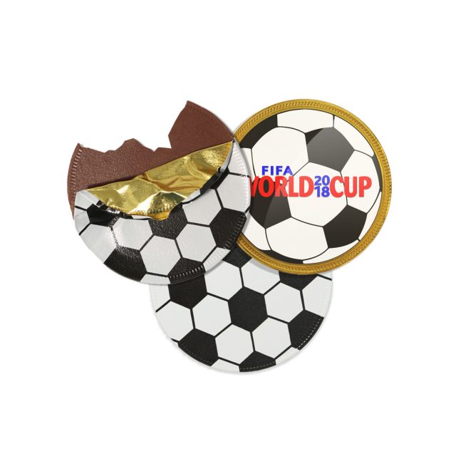 Chocolate Medallion – Football Coin