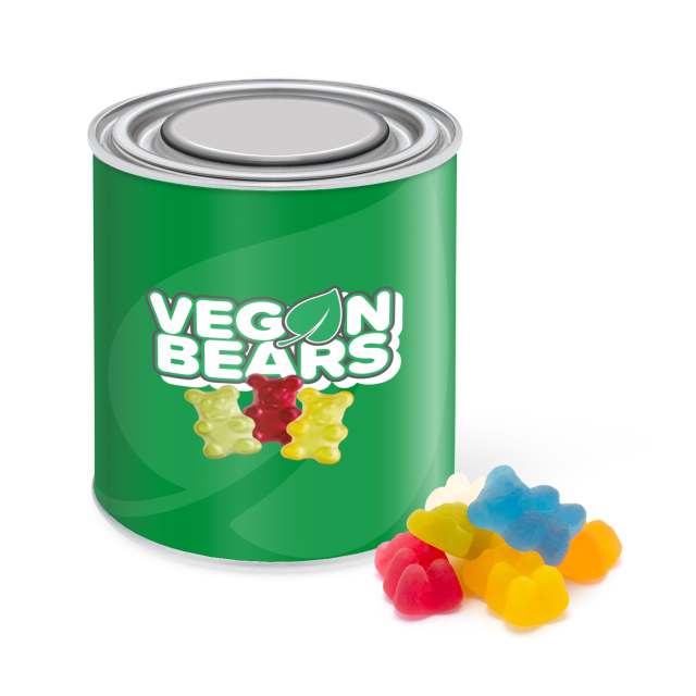 Large Paint Tin – Vegan Bears
