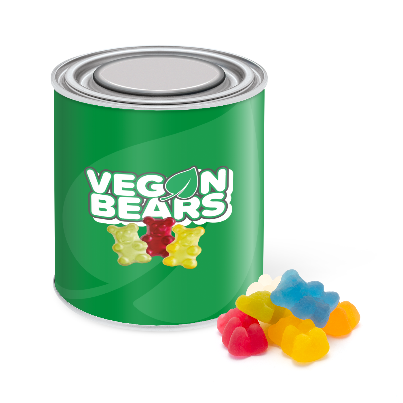 Large Paint Tin - Vegan Bears