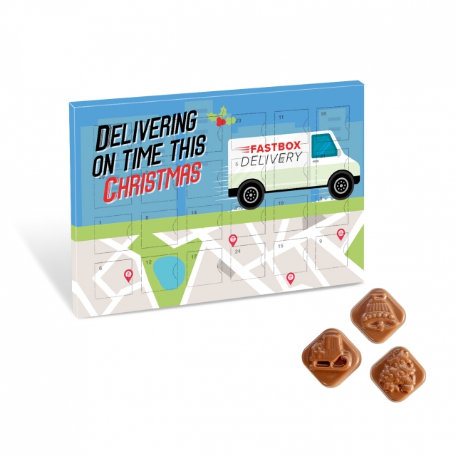 Christmas – Classic Calendar – Milk Chocolate – Mini