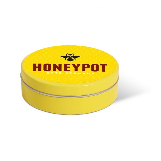 XS Peppermint Tin – Yellow – Paper Label