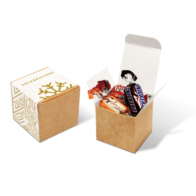 Christmas – Eco Kraft Cube – Celebrations