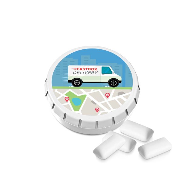 Kalfany – Super Mini Click Clack Tin – Sugar Free Gum