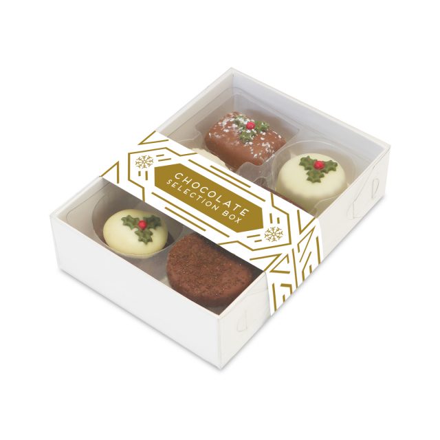 Winter Collection – 6 Choc Box – Christmas Truffles