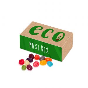 Eco Range - Eco Maxi Box - Jelly Bean Factory®, a branded confectionery printed with your logo (view 3)