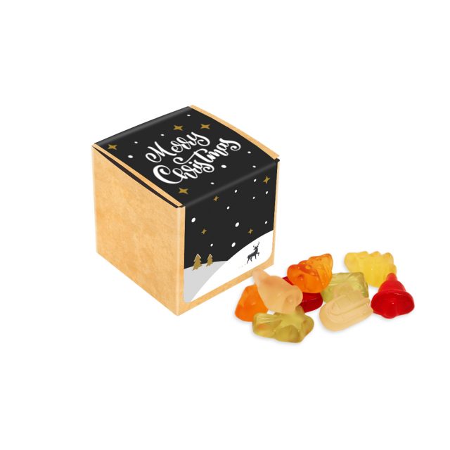 Winter Collection 2020 – Eco Kraft Cube – Kalfany Christmas Fruit Gums