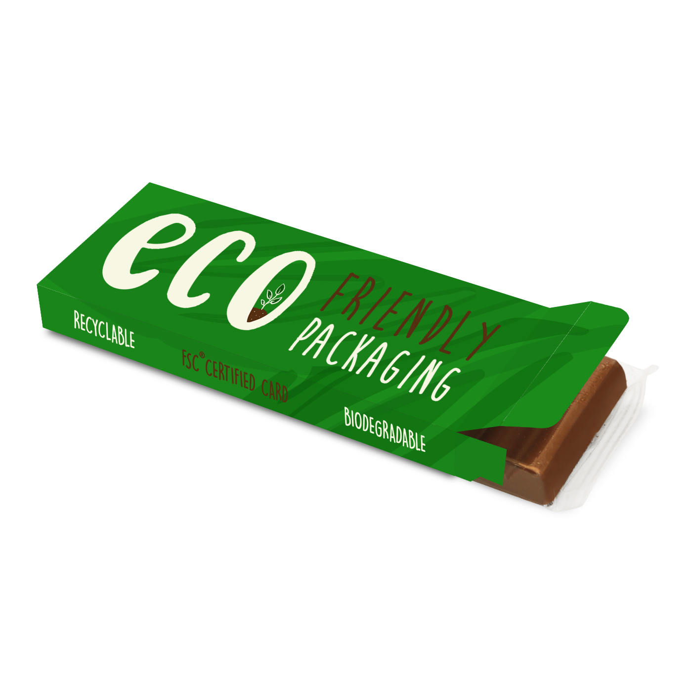 Eco Range - Eco 12 Baton Bar Box - Milk Chocolate - 41% Cocoa