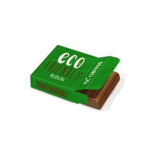 Eco Range - Eco 3 Baton Bar Box - Milk Chocolate³, a branded confectionery printed with your logo (view 3)