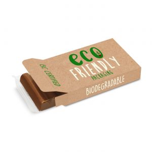 Eco Range - Eco 6 Baton Bar Box - Milk Chocolate³, a branded confectionery printed with your logo (view 3)