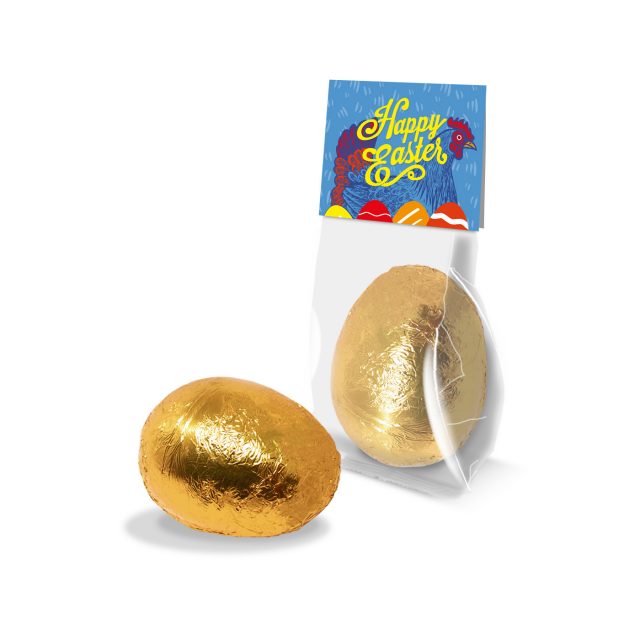 Easter – Satchel Bag – Gold foiled egg