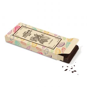 Eco Range - Eco 12 Baton Bar Box - Vegan Dark Chocolate - 70% Cocoa, a branded confectionery printed with your logo (view 3)