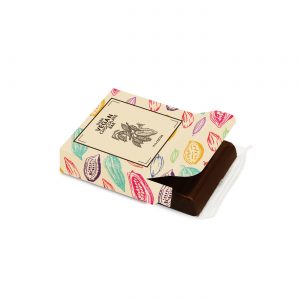 Eco Range - Eco 3 Baton Bar Box - Vegan Dark Chocolate - 70% Cocoa, a branded confectionery printed with your logo (view 3)