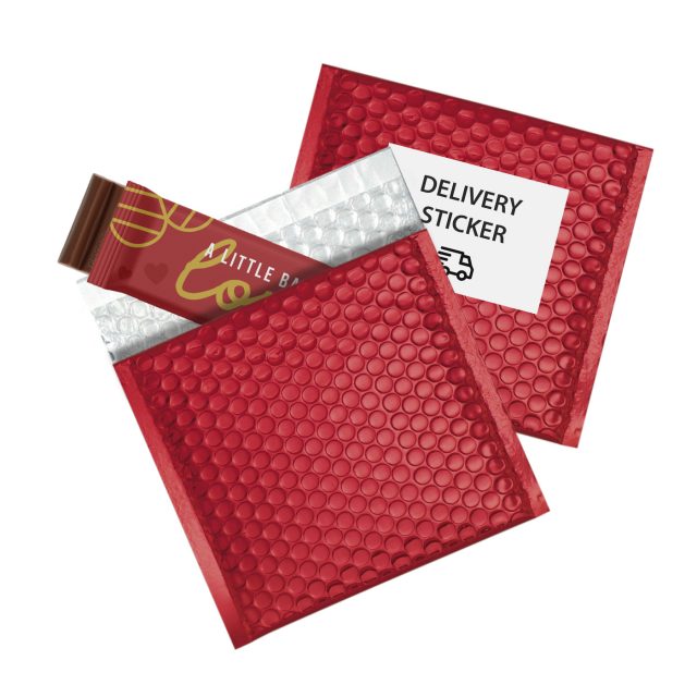 Valentines – 12 Baton – Chocolate Bar – POSTAL BAG