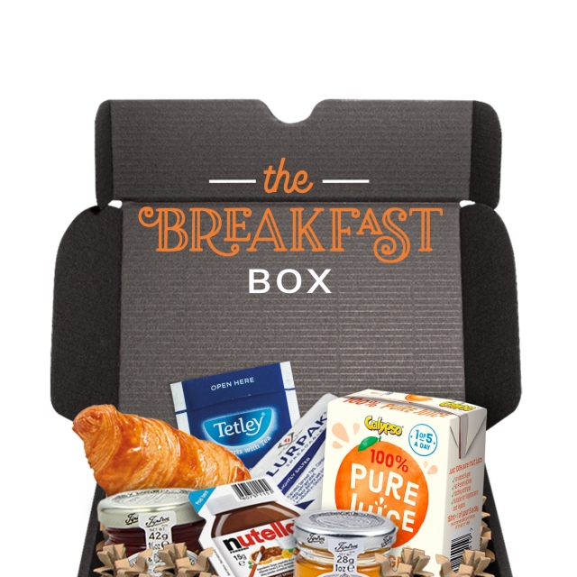 Gift Boxes – Midi Black Gift Box – Breakfast Editon