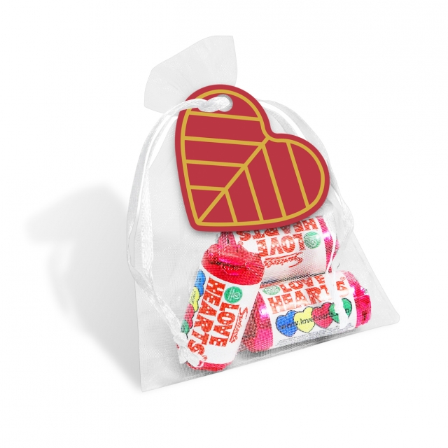 Valentines – Organza Bag – Love Hearts®