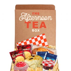 Gift Boxes - Square Gift Box - Afternoon Tea, a branded snacks printed with your logo (view 3)