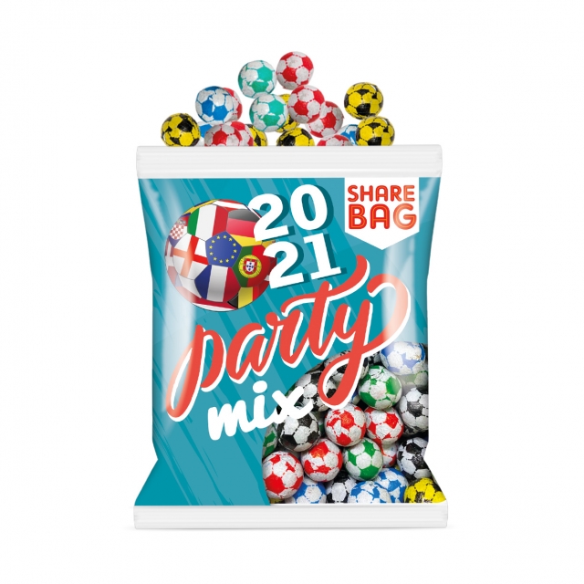 Euro 2021 – Flow Bag – Chocolate Footballs – Party Bag