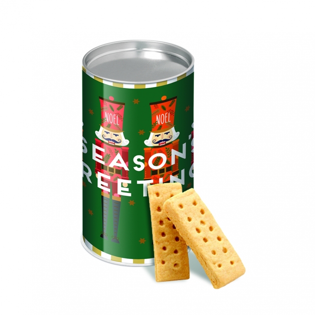 Winter Collection – Small snack tube - Mini Shortbread Biscuits