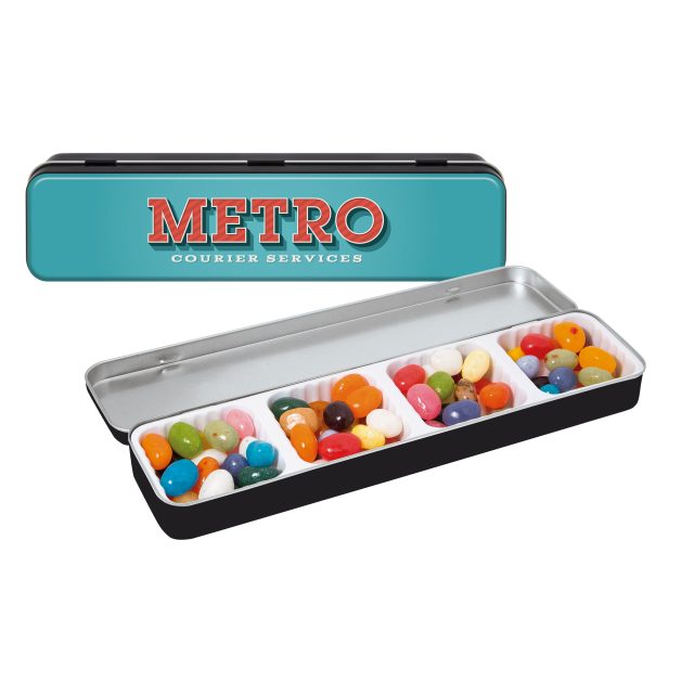 Slim Tin – Black – Jelly Bean Factory®