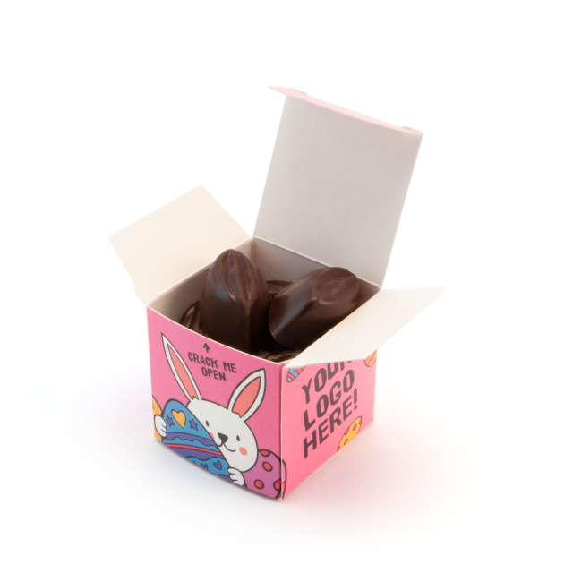 Easter – Eco Maxi Cube – Dark Salted Caramel – Chocolate Truffles