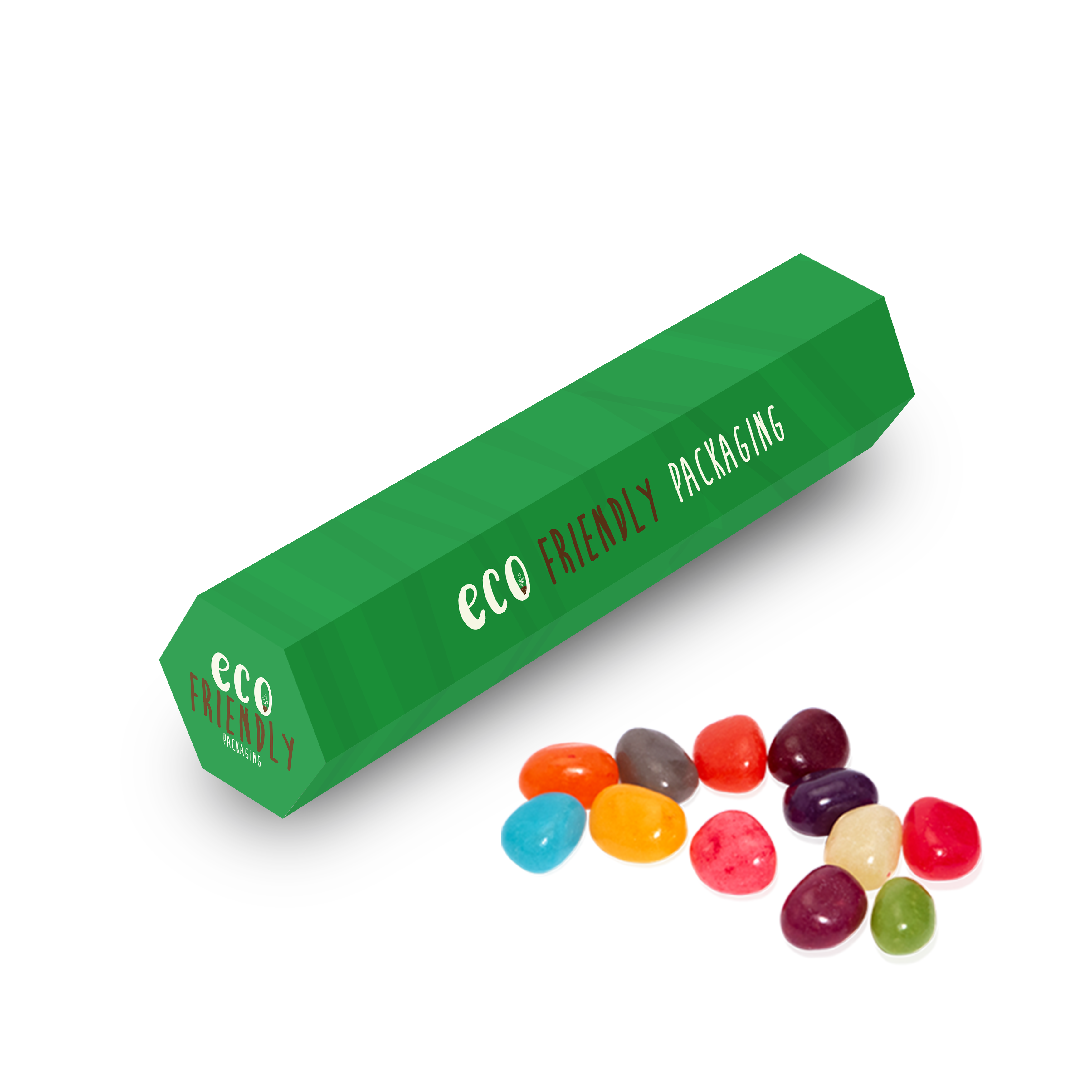 Eco Range - Eco Hex Tube - Jelly Bean Factory®