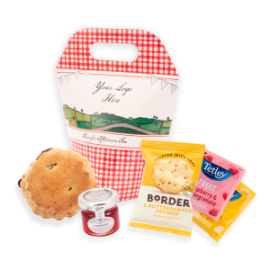 Summer Collection - Eco Handle Box - Afternoon Tea, a branded drinks, hampers & gifts printed with your logo (view 3)