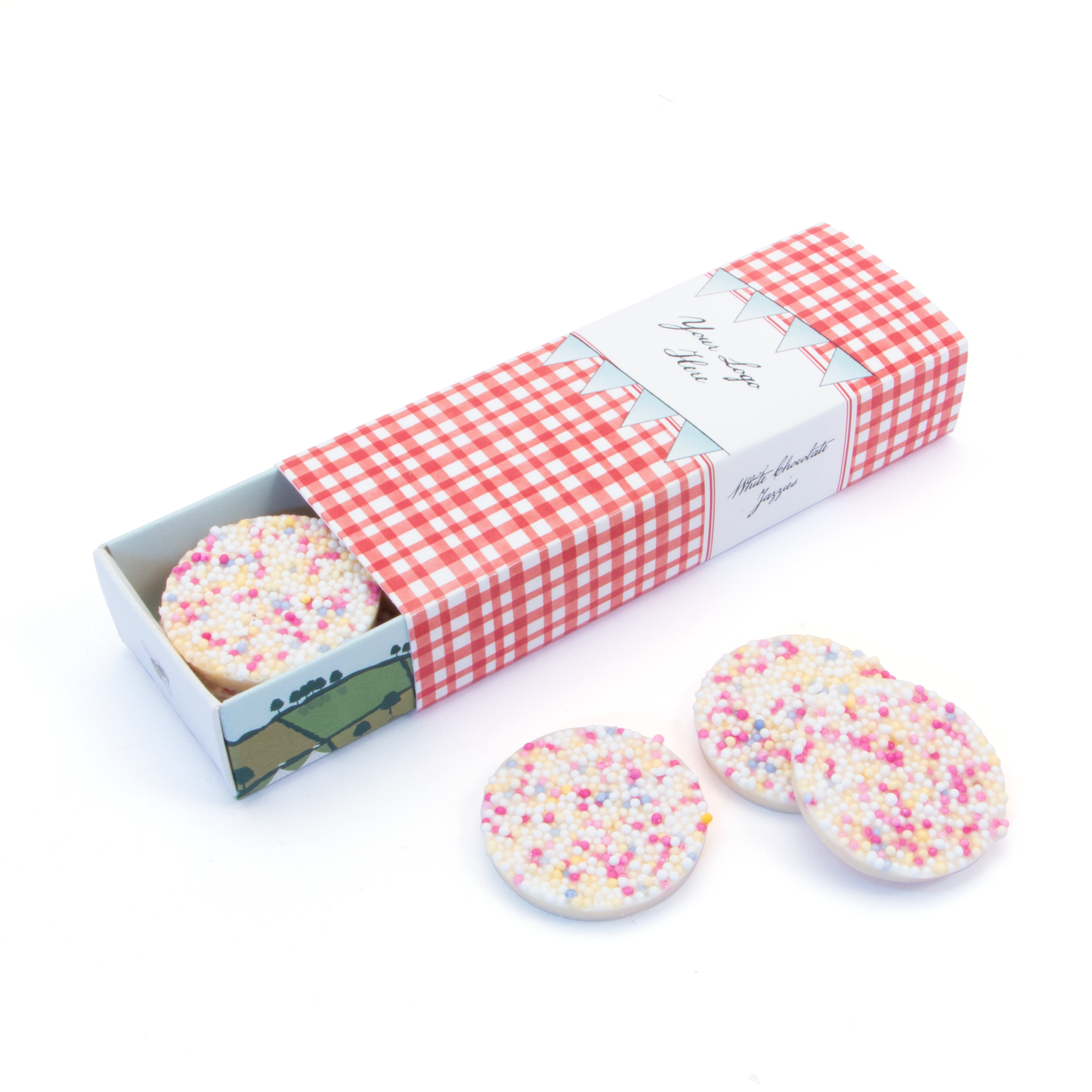 Summer Collection - Eco Matchbox - White Choc Jazzies