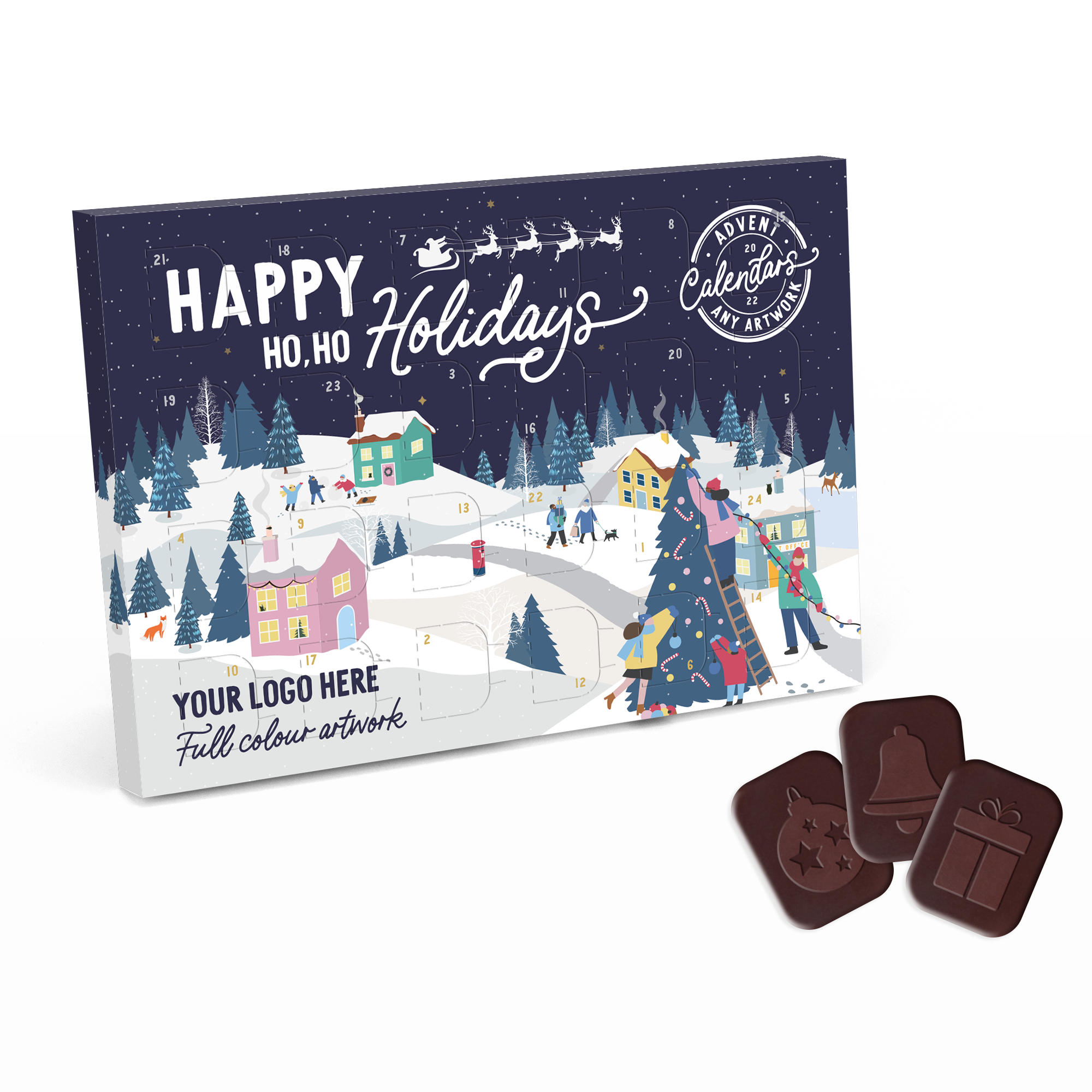 Advent Calendars – Small Advent Calendar - Vegan Dark Chocolate