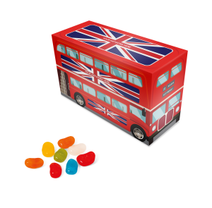 Eco Range - Eco Bus Box - Jolly Beans, a branded confectionery printed with your logo (view 3)