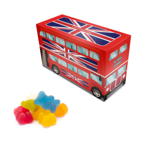 Eco Range - Eco Bus Box - Vegan Bears, a branded confectionery printed with your logo (view 3)