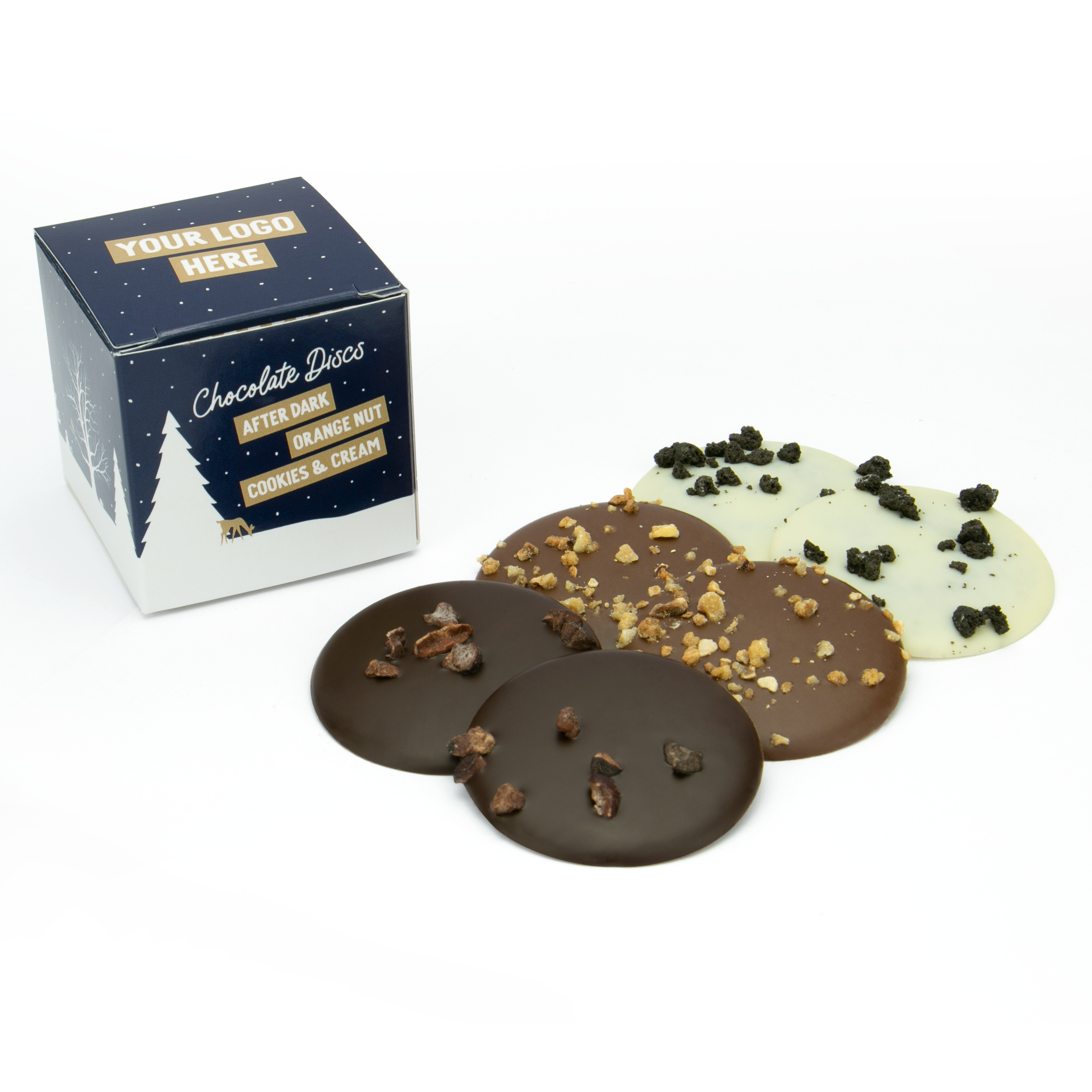 Winter Collection – Eco Maxi Cube - Chocolate Discs