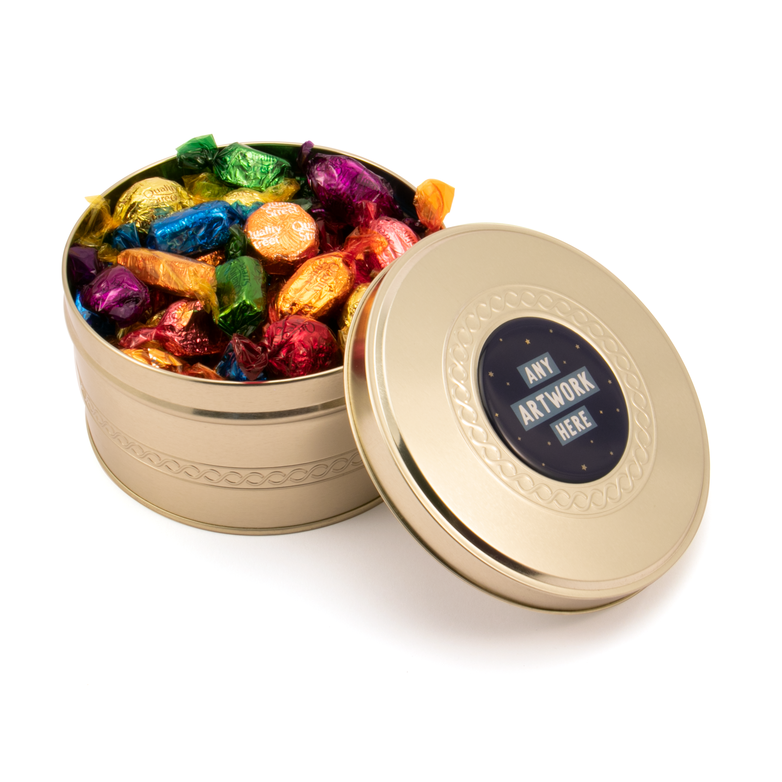 Winter Collection – Gold Treat Tin - Quality Street