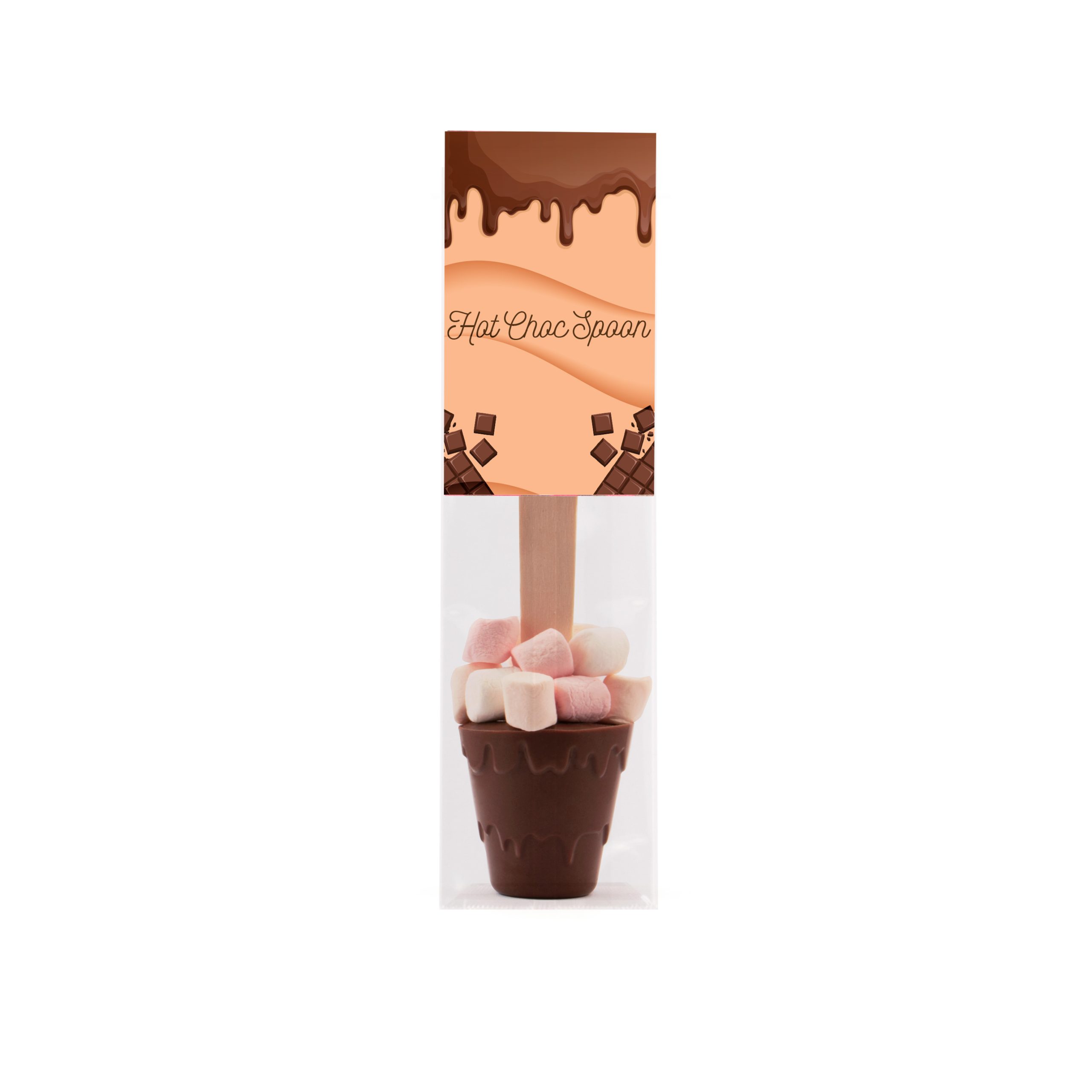Hot Chocolate Spoon With Marshmallows