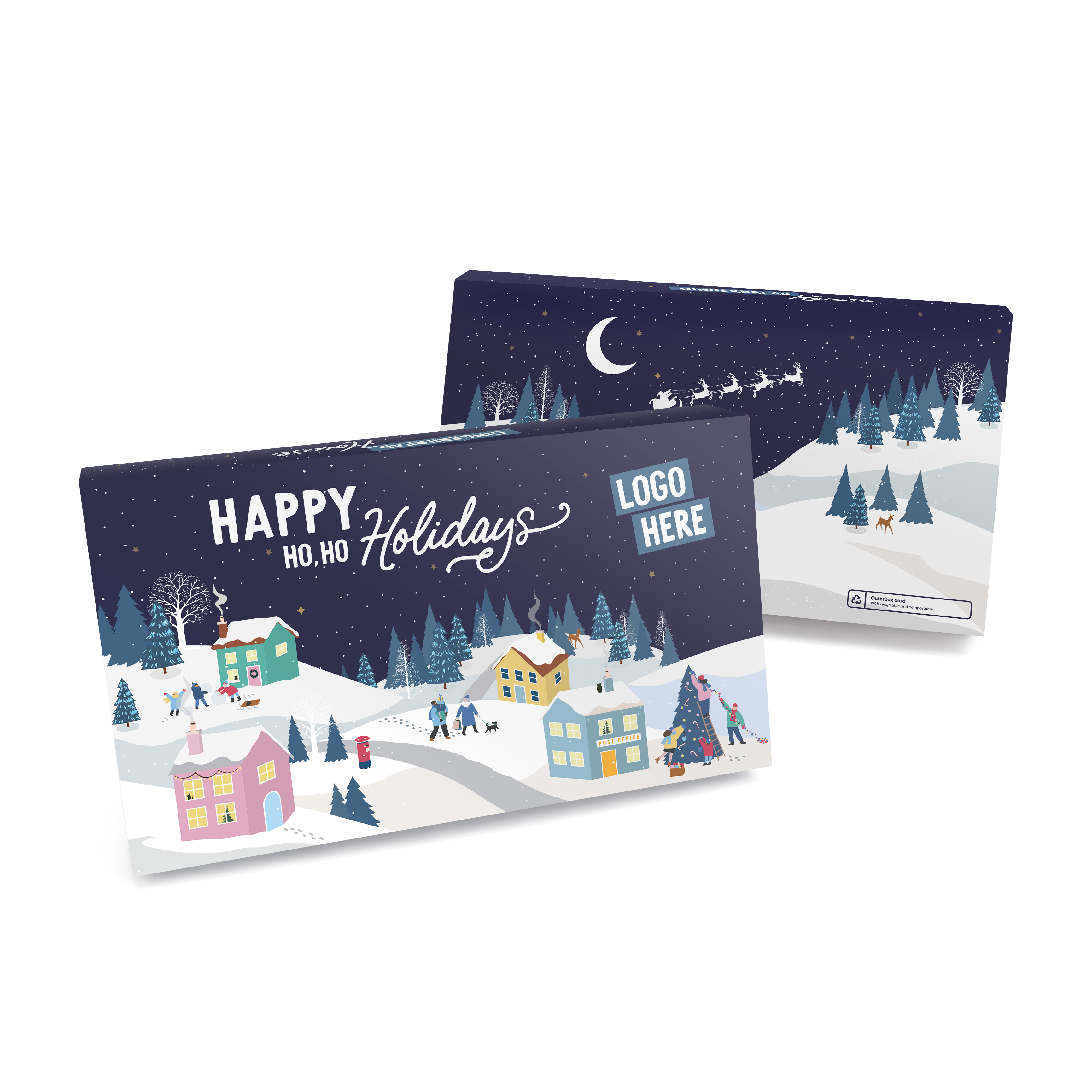 Winter Collection - Sleeve - Gingerbread House