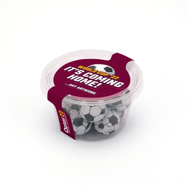World Cup 2022 – Eco Maxi Pot – Chocolate Footballs